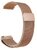 Mybandz 20SKU620 MILÁNÓI MÁGNESES FÉM ÓRASZÍJ / ROSEGOLD / 20MM
