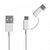 Xiaomi Mi 2-in-1 USB Cable (Micro USB to Type C) 30 cm