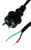 USE N 10-5/1,0 HÁLÓZATI CSATLAKOZÓKÁBEL 2X1,0MM2, 5M
