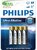 Philips LR03E4B/10 ELEM ULTRA ALKALI AAA 4-BLISZTER