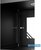 Stalflex RC19-6U-450GB 19" 6U 450 mm mély lapra szerelt fekete üveg ajtós fali rack szekrény