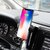 HOCO vezeték nélküli autós tartó/gyorstöltő - 10 W - HOCO CA60 Automatic Induction Wireless Fast Charging Car Holder - Qi szabványos - fekete