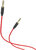 3,5 - 3,5 mm jack audio kábel 1 m-es vezetékkel - HOCO UPA11 Aux Audio Cable - fekete/piros