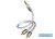 Inakustik 00410005 Premium MP3 Audio 5m 3.5mm Jack - 2x RCA kábel