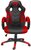 Marvo Gamer szék - CH-302 RD (állítható dőlés/magasság; fix kartámasz; PU; max.150kg-ig, fekete-piros)