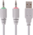 Marvo Fejhallgató - HG8936 (mikrofon, 3.5mm jack+USB, hangerőszabályzó, nagy-párnás, 2,1m kábel, pink)