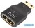 AudioQuest HDMADAC HDMI Type A aljzat - Mini Type C dugó aranyozott csatlakozós adapter