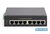 DIGITUS DN-651108 8port GbE DIN sínre szerelhető ipari switch