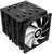 ID-Cooling CPU Cooler - SE-207 Black (18-35,2dB; max. 126,57 m3/h; 4pin csatlakozó, 7 db heatpipe, 2x12cm, PWM)