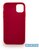 Cellect CEL-PREM-IPH1261-R iPhone 12 piros prémium szilikon tok