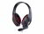 GEMBIRD GHS-05-R gaming headset with volume control red-black 3.5 mm