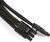 PHANTEKS 6+2-Pin PCIe 50cm hosszabbító - sleeved black