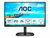 AOC 24" 24B2XDA - IPS panel 1920x1080 16:9 75Hz 4ms 1000:1 250cd speaker D-Sub DVI HDMI Frameless fekete