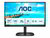 AOC 24" 24B2XDAM - VA panel 1920x1080 16:9 75Hz 4ms 1000:1 250cd speaker D-Sub DVI HDMI fekete