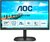 AOC 24" 24B2XDM - VA panel 1920x1080 16:9 75Hz 4ms 1000:1 250cd D-Sub DVI