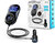 Extreme Bluetooth FM-transmitter/szivargyújtó töltő - USB QC3.0 + TF-kártyaolvasó - Extreme BC30AQ - fekete