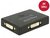 Delock DVI 2 - 1 kapcsoló kétirányú 4K 30 Hz