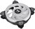 Thermaltake Riing Quad 12 RGB Radiator Fan TT Premium Edition Single Pack/Fan/12025/PWM 500~1500rpm/Quad Riing/Without c