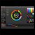 Thermaltake Riing Quad 12 RGB Radiator Fan TT Premium Edition Single Pack/Fan/12025/PWM 500~1500rpm/Quad Riing/Without c