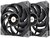 Thermaltake TOUGHFAN 12 Radiator Fan 2Pack/Fan/12025/PWM 500~2000rpm/Black