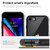 Apple iPhone 7/iPhone 8/SE 2020 ütésálló hátlap - Spigen Ultra Hybrid - fekete/átlátszó