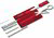 Victorinox Swiss Card Lite Red - Lexmark branded, with Lexmark logo