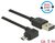 Delock Kábel, EASY-USB 2.0-s A-típusú csatlakozódugó > EASY-USB 2.0-s Micro-B típusú csatlakozódugó,