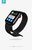Apple Watch fém szíj - Devia Elegant Series Milanese Loop - 38/40 mm - space black