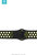 Apple Watch lyukacsos sport szíj - Devia Deluxe Series Sport2 Band - 42/44 mm - black/yellow