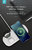 Devia Qi univerzális vezeték nélküli töltő állomás - 15W - Devia V.5 3in1 Wireless Charger for Smartphone + Apple Watch + Earphone - white 