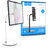 HOCO univerzális asztali telefon/tablet tartó 4,7-10&quot, méretű készülékhez - HOCO PH30 Metal Desktop Stand - fehér