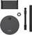 HOCO univerzális asztali telefon/tablet tartó 4,7-10&quot, méretű készülékhez - HOCO PH30 Metal Desktop Stand - fekete