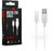 Maxlife USB - micro USB adat- és töltőkábel 3 m-es vezetékkel - Maxlife Micro USB Cable - 5V/2A - fehér