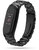 Xiaomi Mi Smart Band 5/Mi Smart Band 6 aktivitásmérőhöz fém szíj rozsdamentes acélból - fekete