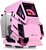 Thermaltake AH T200 Pink táp nélküli mATX számítógépház rózsaszín