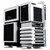 Thermaltake VN10006W2N LEVEL 10 GT Snow Edition ablakos fekete-fehér ház