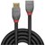 LINDY Kábel HDMI 2.0 hosszabbító, Anthra Line, 2m