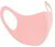 ALCOR 3D Spandex mosható maszk - Rózsaszín + nyakpánt