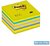 3M Post-it lemon 76x76mm 450 lapos öntapadó kockatömb