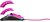 Xtrfy M42 RGB optikai USB gaming egér rózsaszín