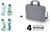DICOTA Notebook táska D31305-RPET, Eco Slim Case BASE 13-14.1", Grey