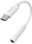HOCO USB Type-C - 3.5 mm jack adapter - HOCO LS30 Type-C Digital 3.5 Audio Converter - fehér