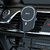 HOCO Qi vezeték nélküli, szellőzőrácsba illeszthető autós tartó/gyorstöltő MagSafe vezeték nélküli funkcióval rendelkező Apple készülékekhez - HOCO CA90 - fekete