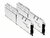 G.Skill 64GB 4000MHz DDR4 Trident Z Royal Kit 2x32GB CL18 1.4V Silver - F4-4000C18D-64GTRS