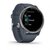 Garmin Venu 2 Silver stainless steel bezel with granite blue case and silicone band