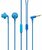 Energy Sistem EN 447169 Earphones Style 2+ Sky mikrofonos kék fülhallgató