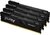 Kingston 32GB 3600MHz DDR4 FURY Beast Black 4x8GB Kit CL17 - KF436C17BBK4/32