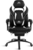 Spirit of Gamer szék - MUSTANG White (állítható dőlés/magasság; kihajtható lábtartó; max.120kg-ig, fehér)