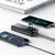 Univerzális hordozható, asztali akkumulátor töltő - HOCO J41 Pro Power Bank - USB+Type-C + Lightning + PD3.0+QC3.0 - 10.000 mAh - fekete