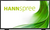 HannSpree 24" HT248PPB érintőképernyő - 1920x1080 16:9 75Hz 8ms 3000:1 300cd D-Sub DVI HDMI USB